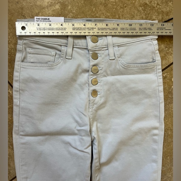 Joe's Jeans Womens The Charlie Illusion Blue High-Rise Skinny Ankle Jean Size 25 - Picture 6 of 9